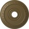 Ekena Millwork Munich Ceiling Medallion (Fits Canopies up to 5 5/8"), 17 1/2"OD x 3 5/8"ID x 1"P, Mississippi Mud CM17MUMMF - alternate 1